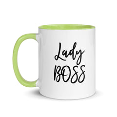 Lady Boss Accent Color Mug