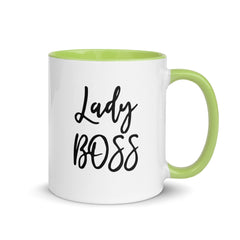 Lady Boss Accent Color Mug