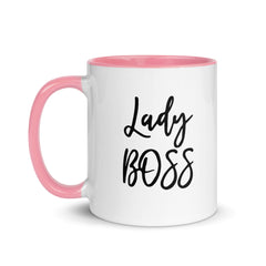 Lady Boss Accent Color Mug