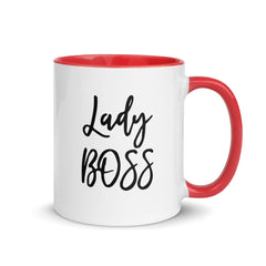 Lady Boss Accent Color Mug