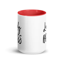 Lady Boss Accent Color Mug