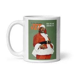 Red Foxx And Christmas White Glossy Mug