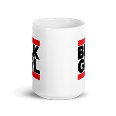 BLK GRL White Glossy Mug