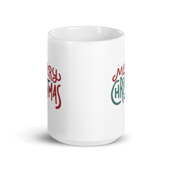 Merry Christmas White Glossy Mug