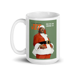 Red Foxx And Christmas White Glossy Mug