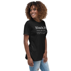 Black Job Defined: President of The United States of America Women's Relaxed T-Shirt